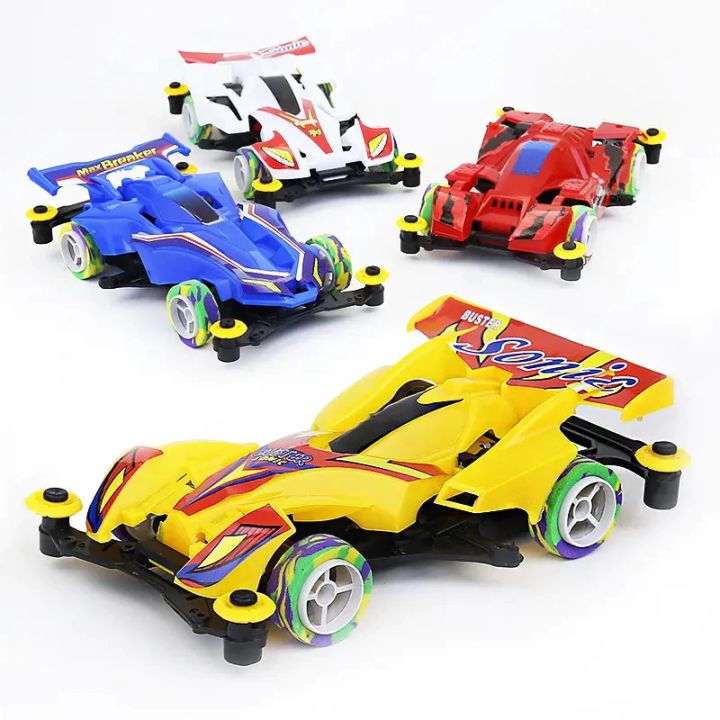 MAINAN ANAK MOBIL TAMIYA TAMIA MINI 4WD BONUS 4 BAN RODA BUSA LU1
MAINAN MOBIL BALAP