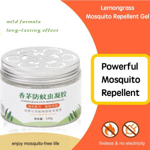 4pcs 120g Citronella Mosquito Repellent Gel Anti-mosquito Prevent Mouse Anti-mosquitoes Flies