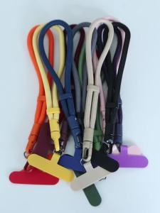 Universal Adjustable Mobile Phone Lanyard Short Wrist Strap with Self-locking Anti-drop Design Durable Polyester Phone Strap