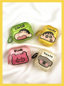 เคส Airpods4 ลายการ์ตูนน่ารัก ป้องกัน Apple pro หูฟังไร้สาย Bluetooth แบบนิ่ม TPU สำหรับ Airpod3 Airpod2 Airpod1 Airpod pro 4 5