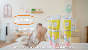 Airongsie Baby Calming Lotion 150g – Pelembap Harian untuk Kulit Sensitif & Mudah Kering