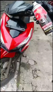 Paket 2 botol START ONE RESTORER PROTECT & SHINE PENGKILAP dan PENHITAM body motor