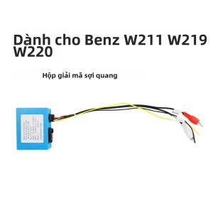 Hộp Giải Mã Sợi Quang AUX Bộ Khuếch Đại Bộ Chuyển Đổi Bộ Ghi Âm Sợi Quang Harman Kardon Cho Xe Mercedes Benz W211 E CLS SLK CL S Class