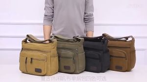 TAS SELEMPANG PRIA DEWASA CANVAS MEN SHOULDER BAG IMPORT
