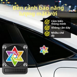 NAILI | Đèn Trang Trí Xe Hơi LED Chạy Năng Lượng Mặt Trời Thông Minh