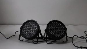 ไฟเวที ไฟพาร์ ไฟตกแต่ง LED 36W 60W 54 LED RGB Par Light DMX512 Master Slave