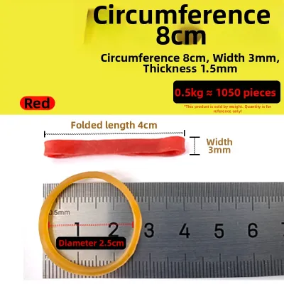 High Elasticity Durable Thick Wide Rubber Bands