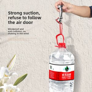 MONLEYTA | Stainless Steel Door Absorber No Drilling New Model Strong Magnet Back Door Stop Bathroom Anti-Collision Door Stop Wall Ground Absorber