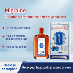 [Natural Ingredients/Instant Comfort] Migraine Soothing Oil Herbal Moxibustion Liquid Pain Relief Aromatherapy Oil Acupressure Therapy Oil Soothing Headache Treatment 香港大药房偏头痛活络油艾灸液