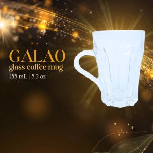 GALAO Coffee Cup | Cangkir Kopi Kaca