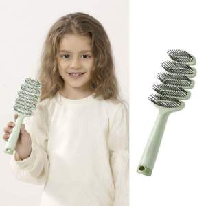 Tangle-Free Anti-Knotting Scalp Massage Head Shaping Combed Hairbrush