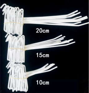10pcs Thick White Mesh Hooks / Wire Mesh Hooks for Garage Wall&Shelving Tool Storage Crafts Organization
