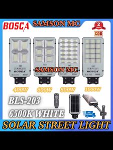 BOSCA Solar Street Light BLS-203 6500K White IP65 400W 600W 800W 1000W Waterproof Remote control