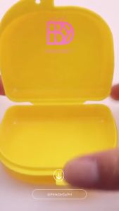 PINKDERBY 5 PCS RETAINER CASE ASSORTED COLOR