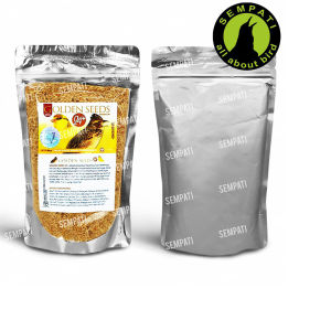 SEMPATI FREE GANTUNGAN BUAH & Pakan Burung Kenari Branjangan Golden Seed Premium