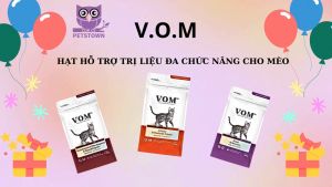 (SALE LỚN MUA 2 GIẢM 5%) V.O.M Cat 1.4kg - Hạt thức ăn cho mèo hỗ trợ điều trị đa chức năng thận tiêu hóa tiết niệu.. nhập khẩu Hàn Quốc