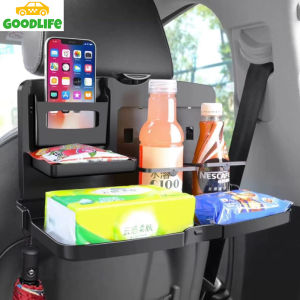 Car small table rear seat multifunctional car dining table foldable storage dining table computer laptop holder