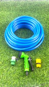 สายยางสีฟ้า 10-30 เมตร สำหรับหัวฉีด ชุดสายยางพร้อมติดตั้ง 4 หุน เด้งหนา สำหรับการจัดส่งจากประเทศไทย