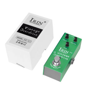 IRIN | IRIN AN Series Electric Guitar Effect Pedal Overdrive/Distortion/Delay/Compressor/Chorus/Tremolo True Bypass 6-in-1 Effect Pedal