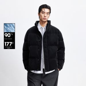 Jack Jones | Winter Mens Down Jacket Casual Stand Collar