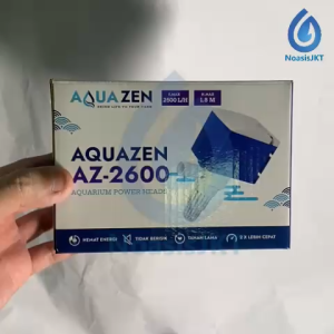 AQUAZEN Pompa Air Celup Akuarium Power Head AZ - 2600 Hemat Energy 25 W Output 2500 L/h Ketinggian 1.8 M