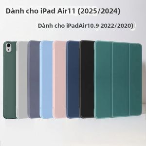 Vỏ Mềm Thông Minh Lật Từ Tính Cho iPad Air 11 Inch (M3/M2-2025/2024) 10.9 Inch iPad Air Thế Hệ Thứ 5/4 (2022/2020) - Vỏ Bảo Vệ Bằng Da Giả