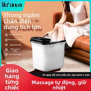 Chậu Ngâm Chân Tự Động Sưởi ấm và Massage