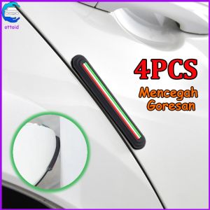 4PCS Pelindung Pintu Mobil Car Door Guard Anti Gores Karet Protector Pengaman Pintu Mobil