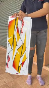 สติกเกอร์ติดรถ รุ่น DASH-RS (แดช) ปี 1996