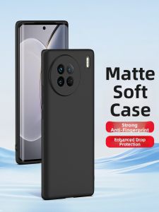 RISEOUS | Anti-Shock Ultra-Thin Silicone Case for vivo X90 Series Full Lens Protection