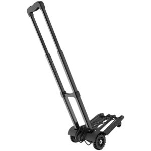 Portable Folding Hand-Pulled Small Cart Lightweight Aluminum Alloy Market Shopping Car Vegetable Buying Goods Transport Cart