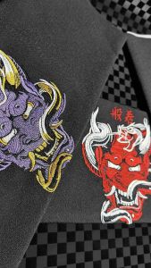WHOLESALE HANNYA MASK SEAT COVER / UNIVERSAL LIHA JDM SEAT COVER / WATER PROOF ANTI-SLIP SEAT COVER FOR MOTORCYCLE