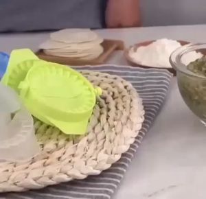Alat Cetakan Pangsit Dumpling Gyoza Pastel Mold Maker Pempek - Praktis dan Berkualitas Terbaik (1 pcs)