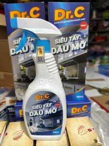 Siêu Tẩy Dầu Mỡ Dr.C Đánh Bật Mọi Loại Dầu Mỡ Vệ Sinh Bếp Sạch Sẽ 500ml