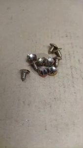 10 BUAH SEKRUP TS JT 14X1/2 PANJANG 12 CM 12CM SKRUP 14 X 1/2 IN TAB TSAB TSAT KUNING SCREW 12 MM 12MM DIAMETER DRAT  634MM DIAMETER KEPALA 14MM