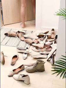 Foldable No-Assembly Shoe Rack
