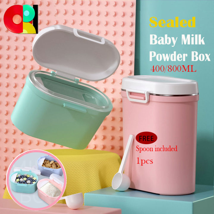 Airtight Baby Milk Powder Box Milk Powder Cans Travel Milk Powder Box