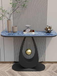 Luxurious Minimalist Entryway Table Semicircle