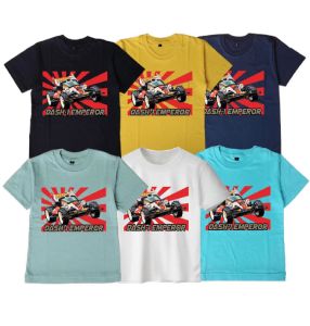 Kaos Baju Tshirt Atasan Anak Laki Gambar DASH EMPEROR Usia 1-12 Tahun