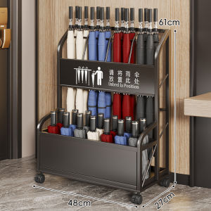 WUBUWEI | Commercial Waterproof Large Capacity Umbrella Stand