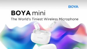 (New Arrivals)BOYAmini Wireless Microphone Lapel Microphone Super Mini Mic for Vlogging Live iPhone