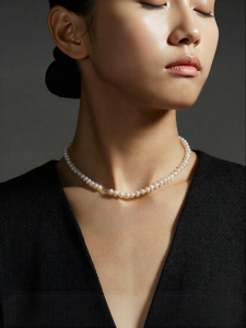 Natural High-Grade Freshwater Pearl Necklace