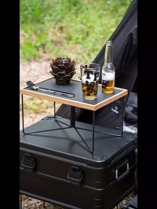 [พร้อมส่ง] SUNDICK ขาตั้งกล่องน้ําแข็ง แบบพับได้ สําหรับตั้งแคมป์ เดินป่า ขาตั้งกล่องเก็บความเย็นพับได้ ใช้สำหรับการแคมป์ ปิกนิก กิจกรรมกลางแจ้ง ชั้นวางของสะดวกสำหรับกล่องเย็น ถังน้ำแข็ง และถังน้ำ โครงสร้างแข็งแรง พกพาและเก็บง่าย ใช้งานได้หลายอย่าง