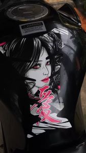 Stiker Tangki Tankpad Motor Universal Untuk Tangki Motor CB MEGAPRO CB VERZA CB150R CBR JAPSTYLE TIGER NINJA Dll