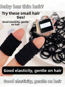 PINK EMPRESS | Gentle and Durable Black Hair Elastics