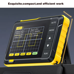 DSO152 Handheld Digital Oscilloscope Portable 400V Voltage Measurement 200KHz Bandwidth 2.5MS/S Real-Time Sampling Rate