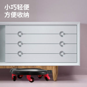 Multifunctional Fitness Abdominal Trimmer Silent Gliding Disk Universal Wheel Abdominal Muscle Enhancer Gym Equipment