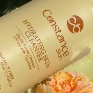 Constance Skin Hydrating Facial Cleanser | Squalane & Niacinamide Hydration for Soft Smooth Skin+++