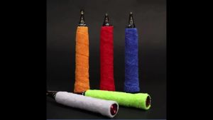 Pro Sweat-Absorbing Overgrips - Towel Grip Tape for Tennis/Badminton Rackets Non-Slip Control Wrap W/Self-Adhesive
