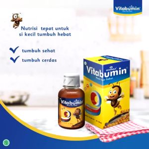 VITABUMIN MADU IKAN GABUS 130ml - membantu menambah nafsu makan anak anak sehat anak kuat